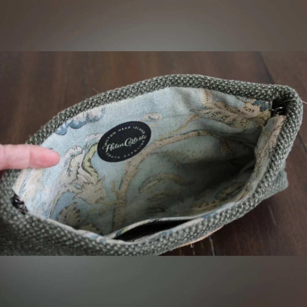 Helen Carlisle hand bag/clutch